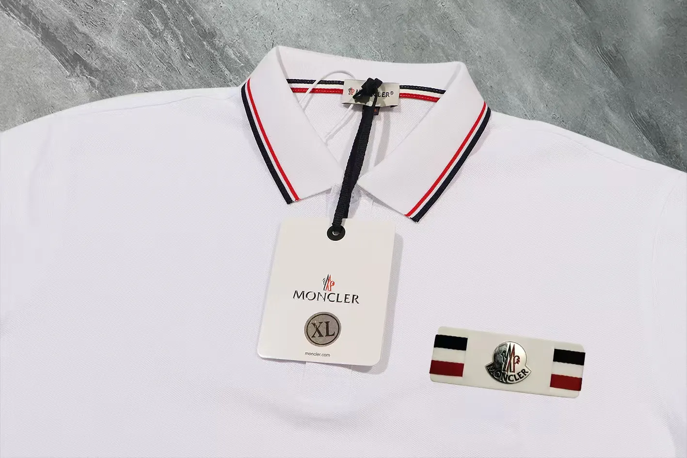 MONCLER~ 2026 New Arrival Quality POLO ， Breathable ， ， ， Quality。 ！ ， ！ LOGO Quality ：Black，White，Gray，Royal Blue Sizes：M~L~XL~2XL~3XL
